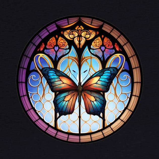 Stained Glass Butterfly by She Gets Creative